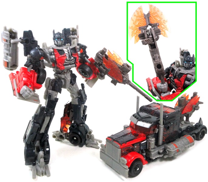 Dark of the Moon Mechtech Fireburst Optimus Prime (2011)