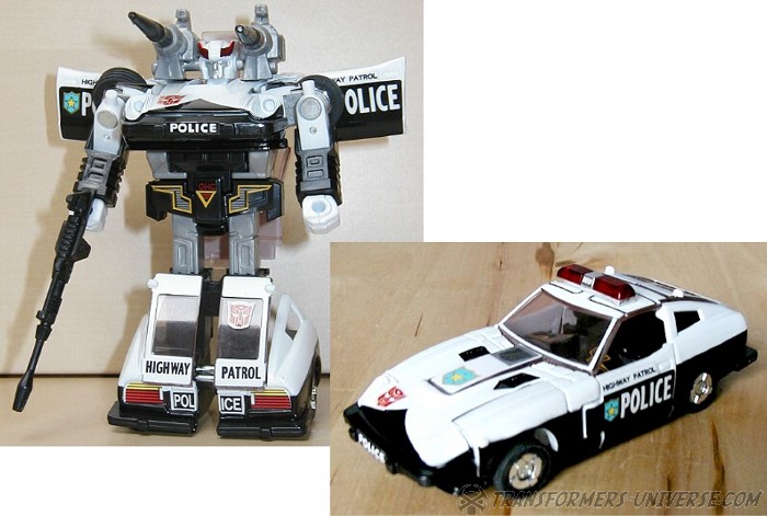 G1 Japan Super Robot Lifeform Transformers Prowl (1985)