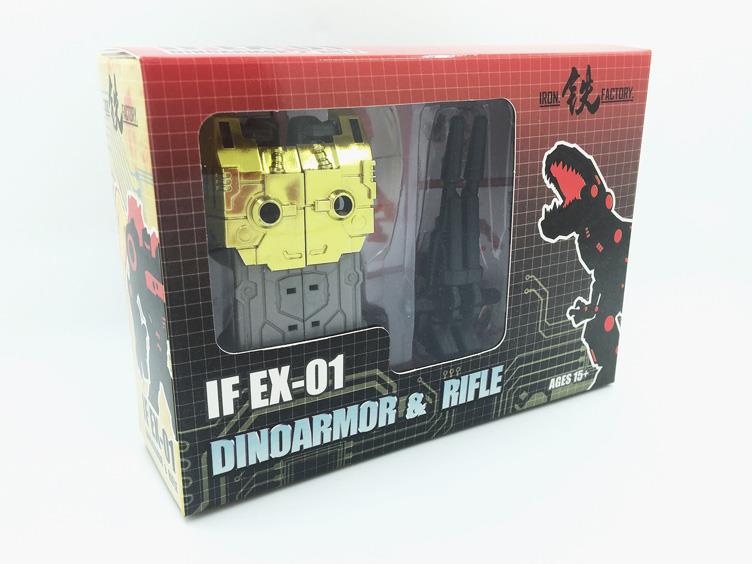 Iron Factory  Dinoarmor & Rifle Upgrade Kit Chrome Edition (2014)